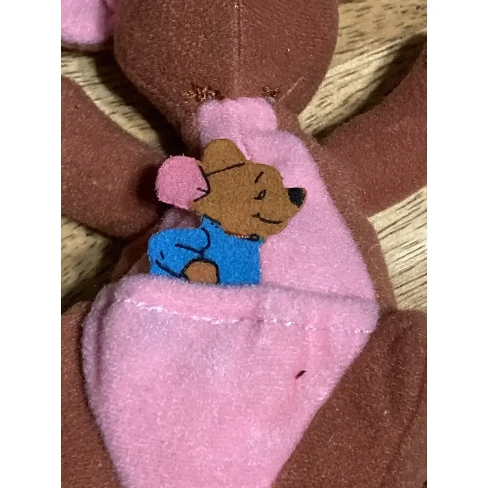 Mattel Winnie the Pooh Plush Lot Kanga and Roo (Vintage 1997), Eeyore,‎ Piglet